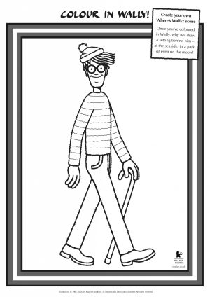 Where's Wally? Activity Sheet