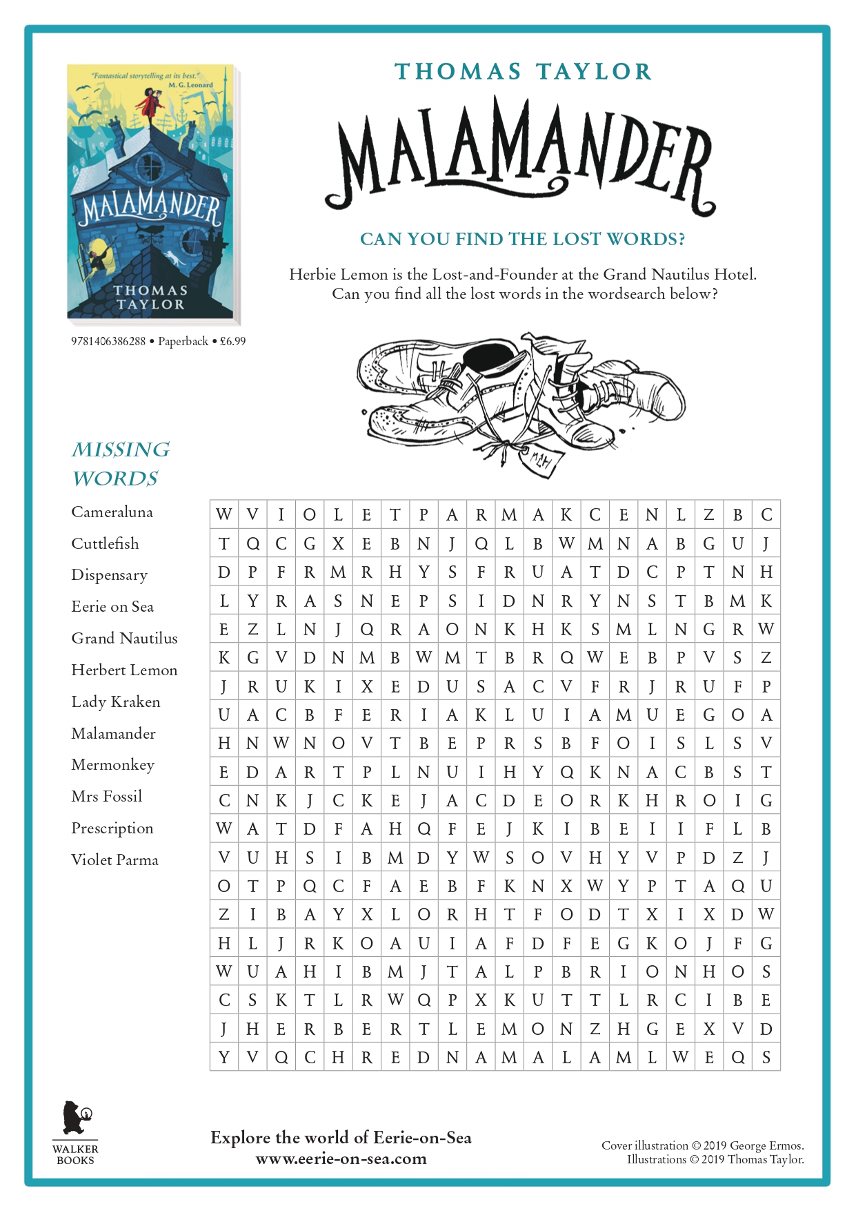 Malamander Activity Sheet - Image 3
