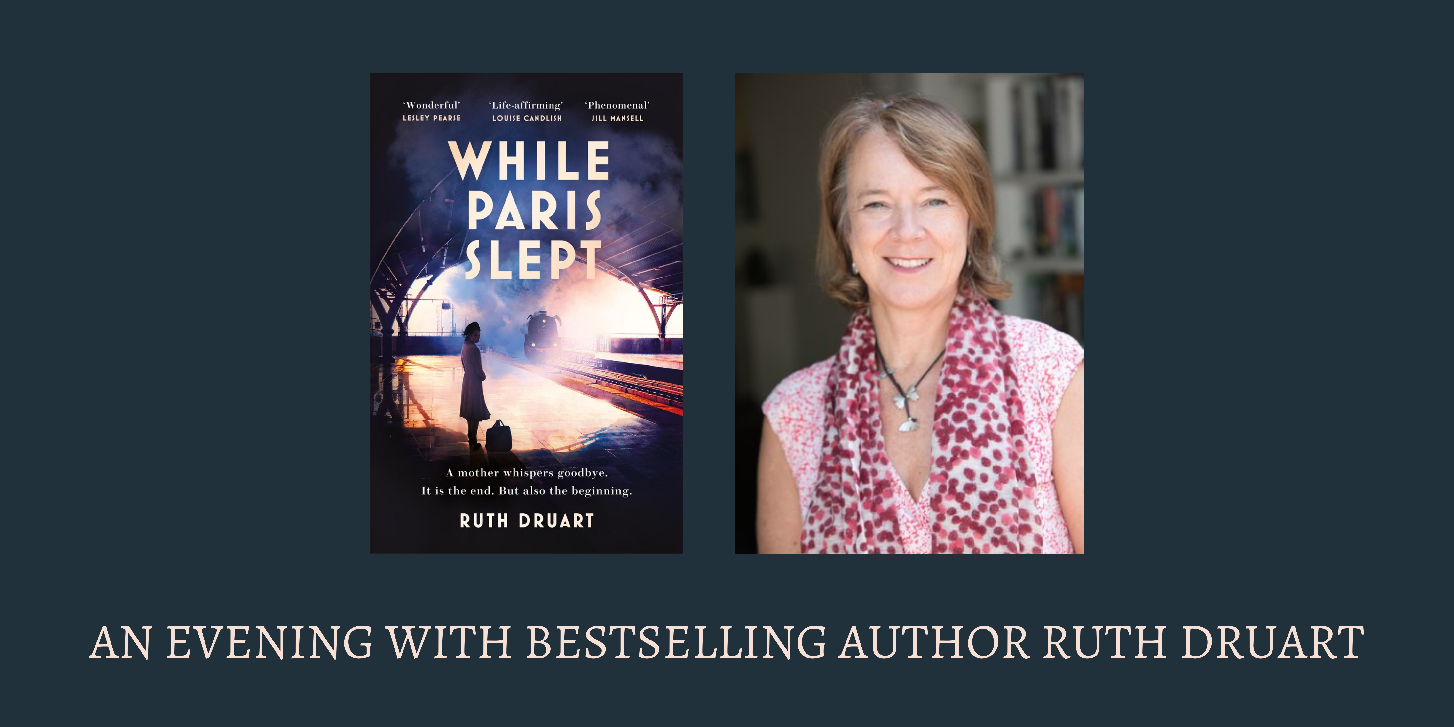 An evening with Ruth Druart